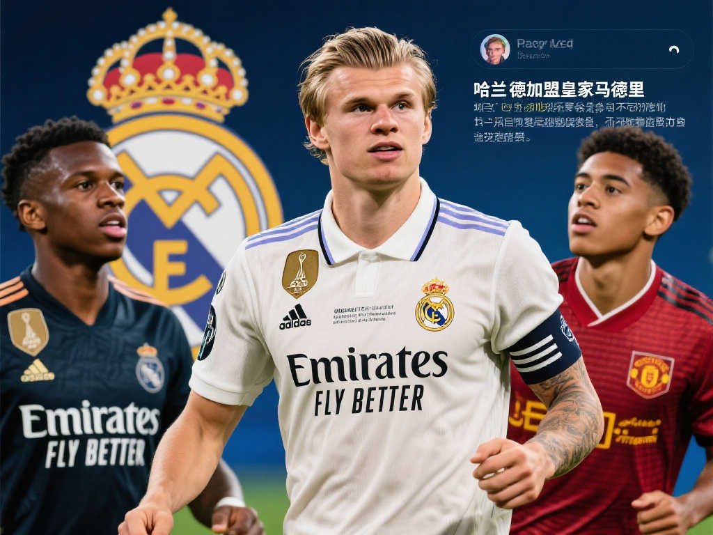 皇马瞄准哈兰德，锋线补强计划启动？