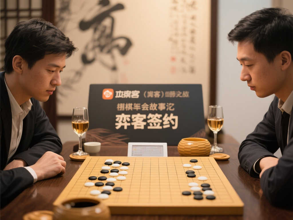 弈客签约 ｜ 棋盘上的雅酌——棋酒交融的故事